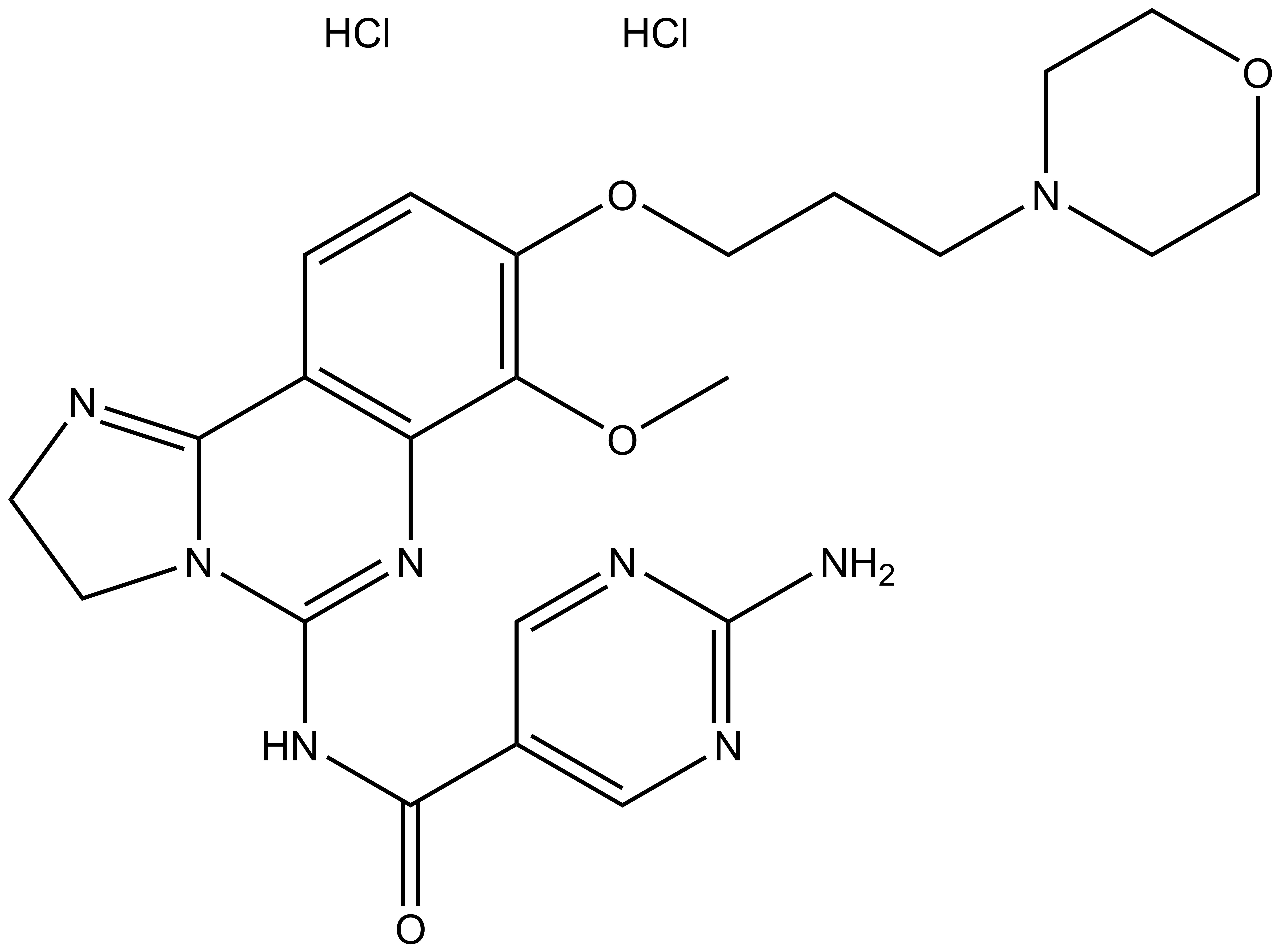 Copanlisib dihydrochloride