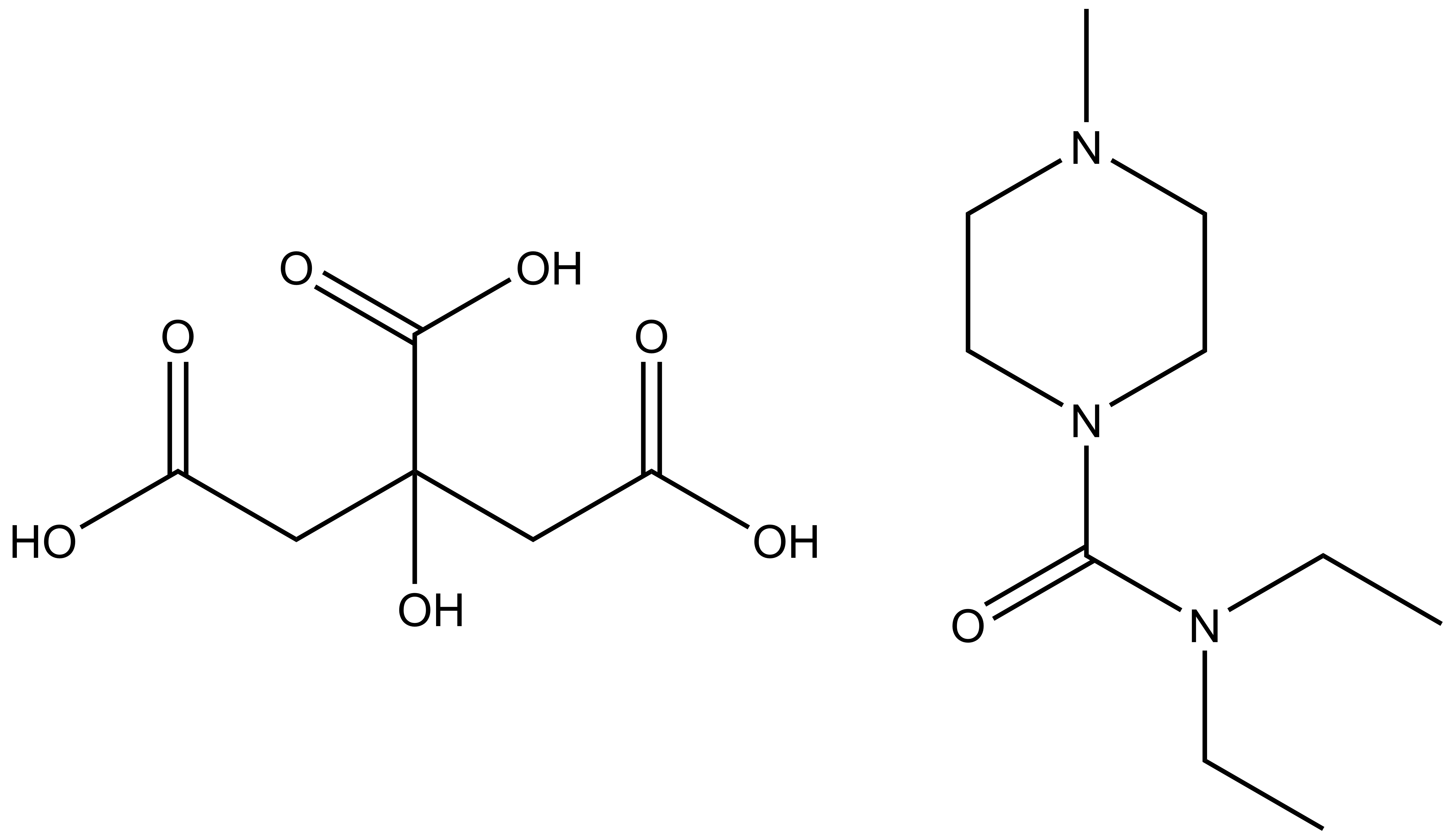 Diethylcarbamazine citrate