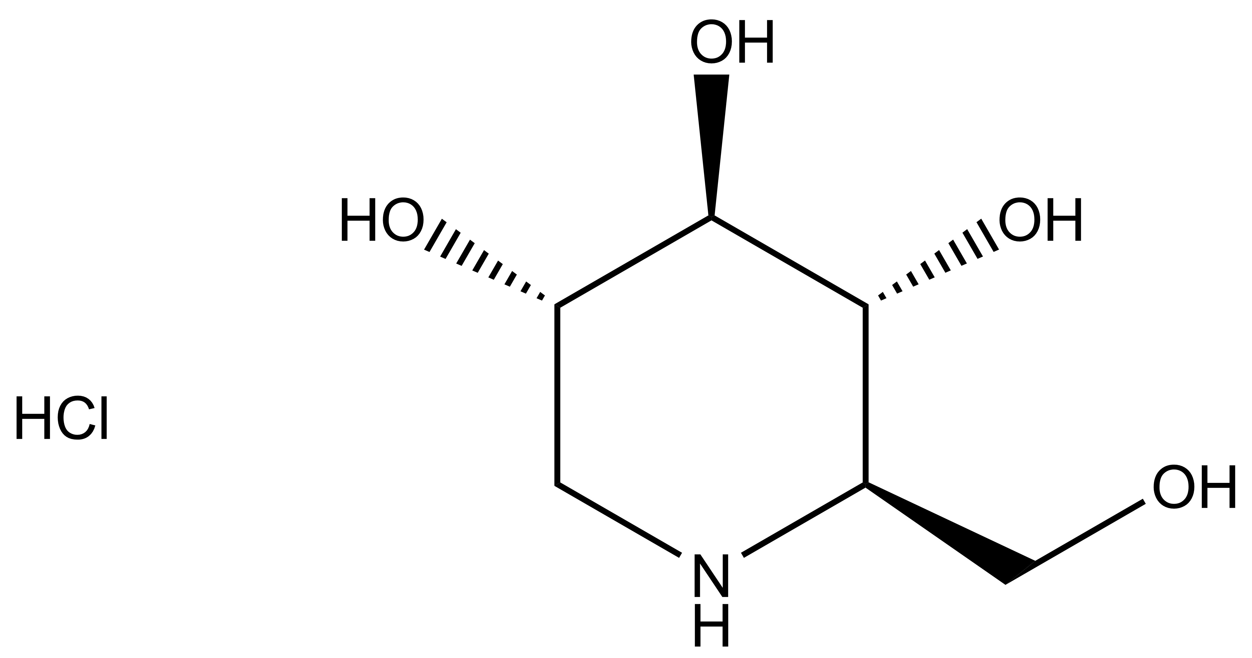 1-Deoxynojirimycin hydrochloride