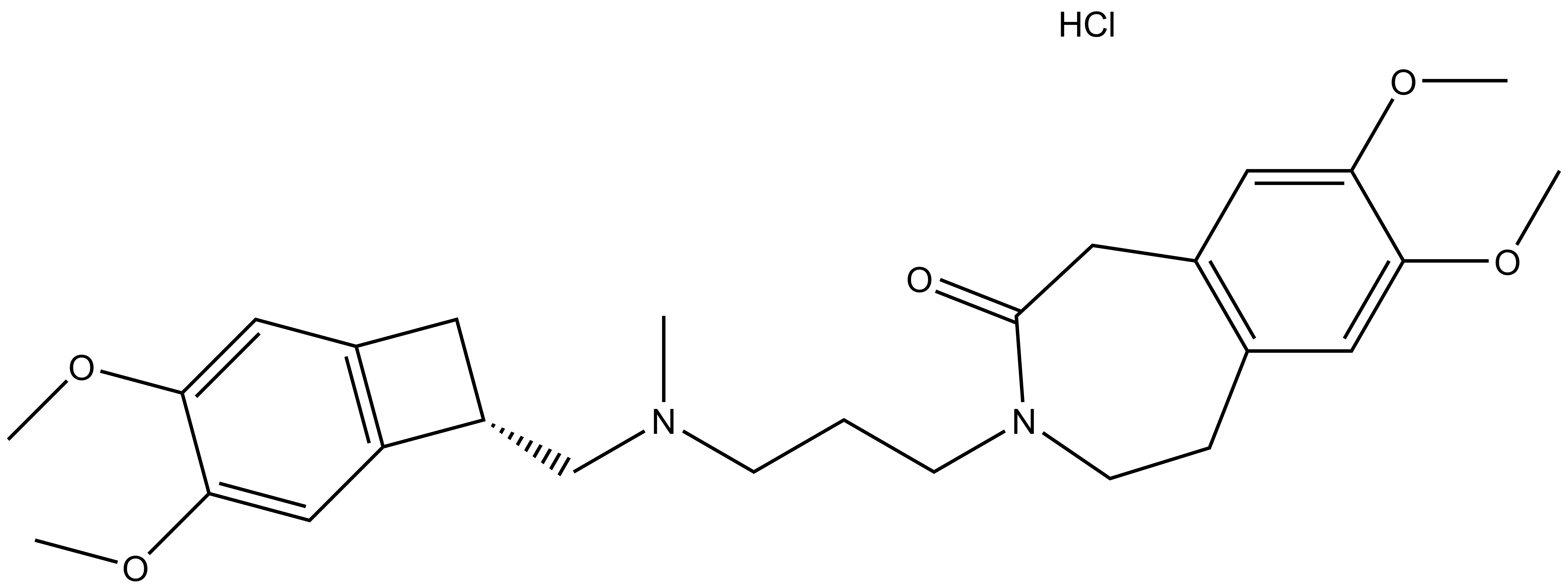 Ivabradine hydrochloride