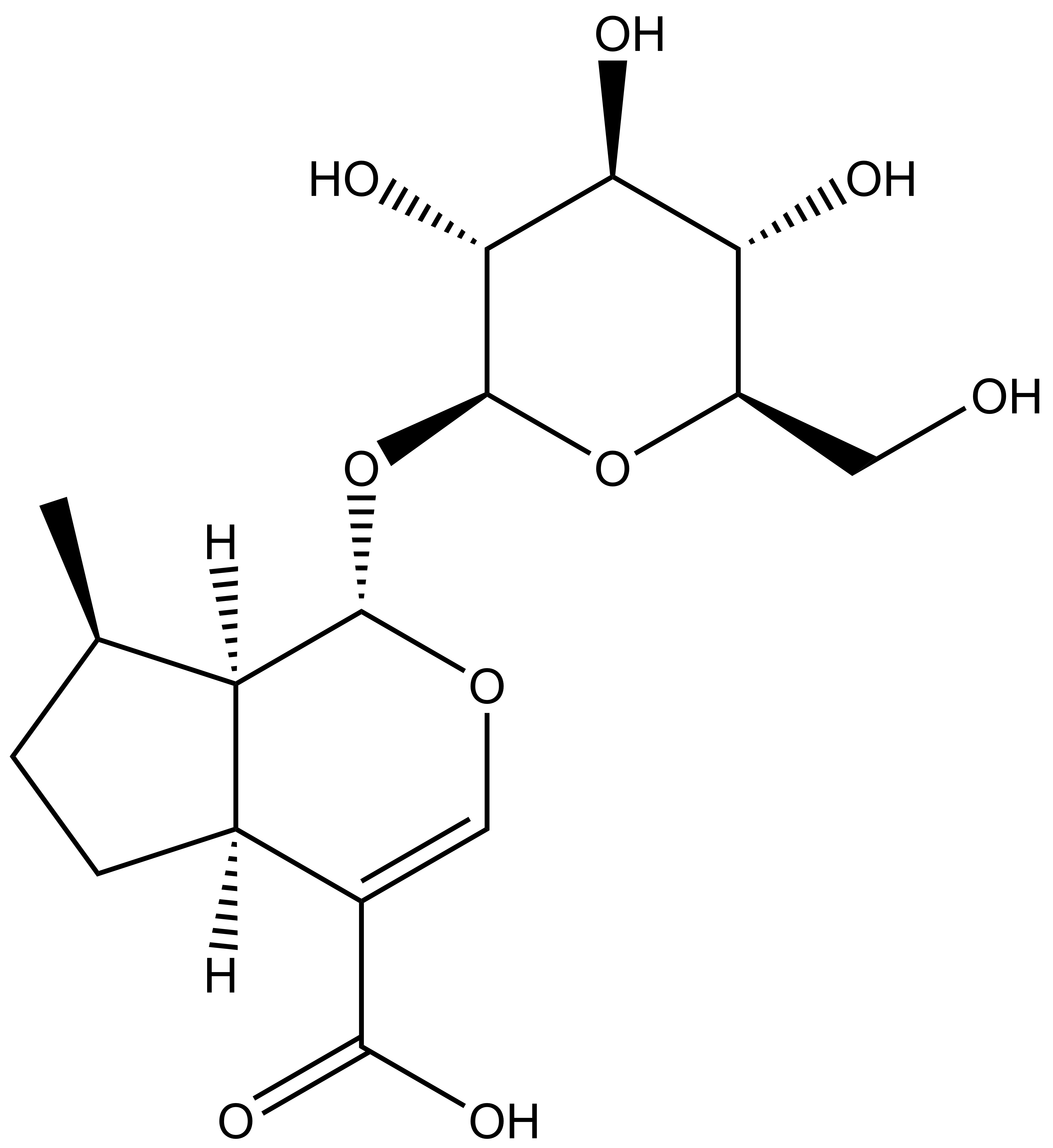 8-Epideoxyloganic acid