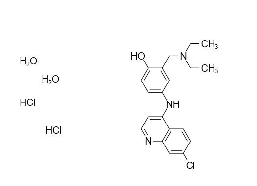 Amodiaquine dihydrochloride dihydrate