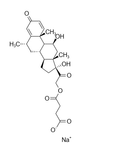 6α-Methylprednisolone 21-hemisuccinate sodium salt