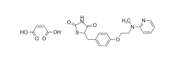 Rosiglitazone maleate