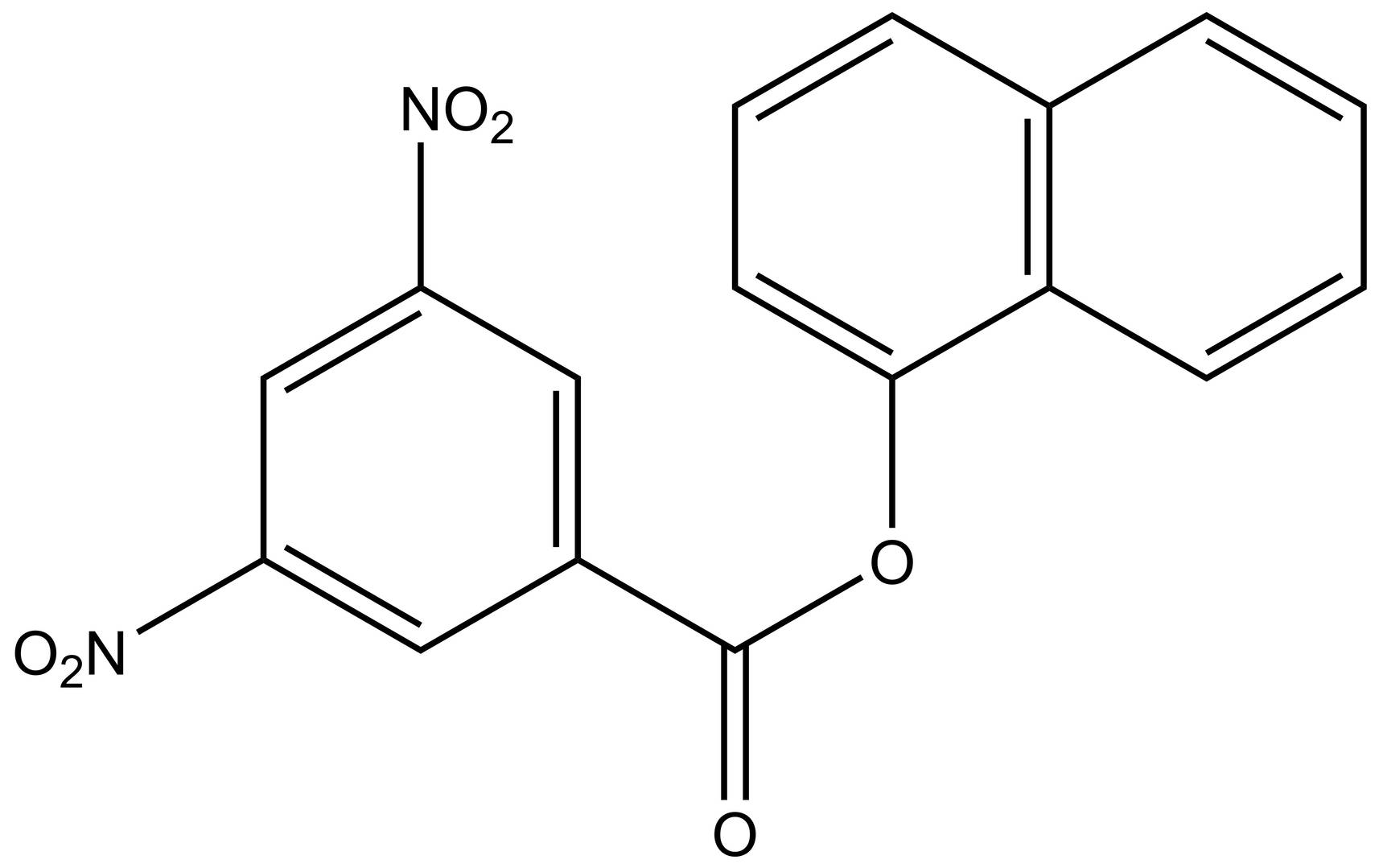 1-Naphthyl 3,5-dinitrobenzoate
