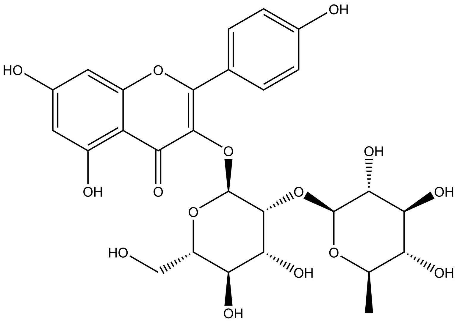 Kaempferol-3-<i>O</i>-glucorhamnoside