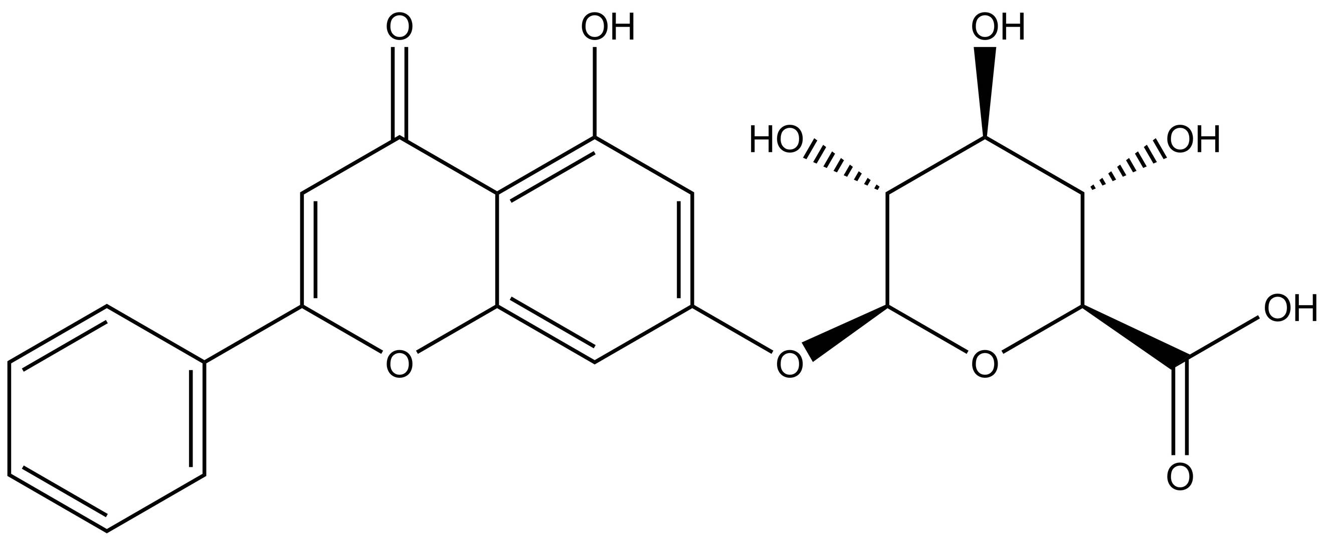 Chrysin-7-<i>O</i>-glucuronide