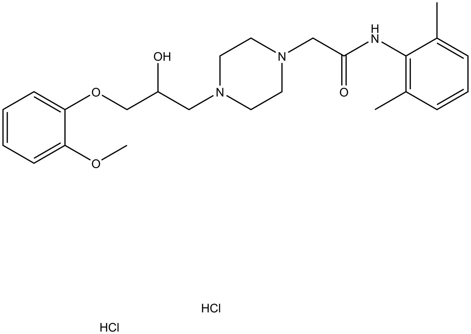 Ranolazine 2HCl