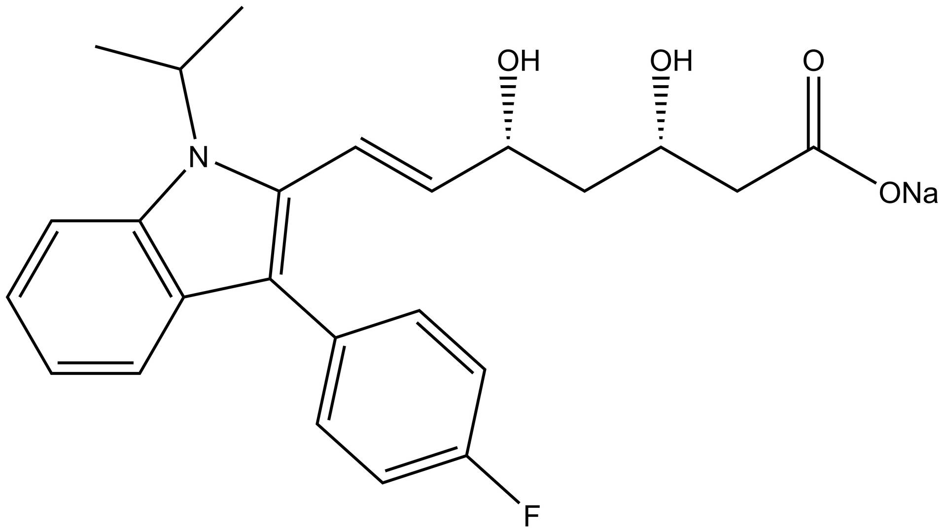 Fluvastatin (XU-62-320) sodium