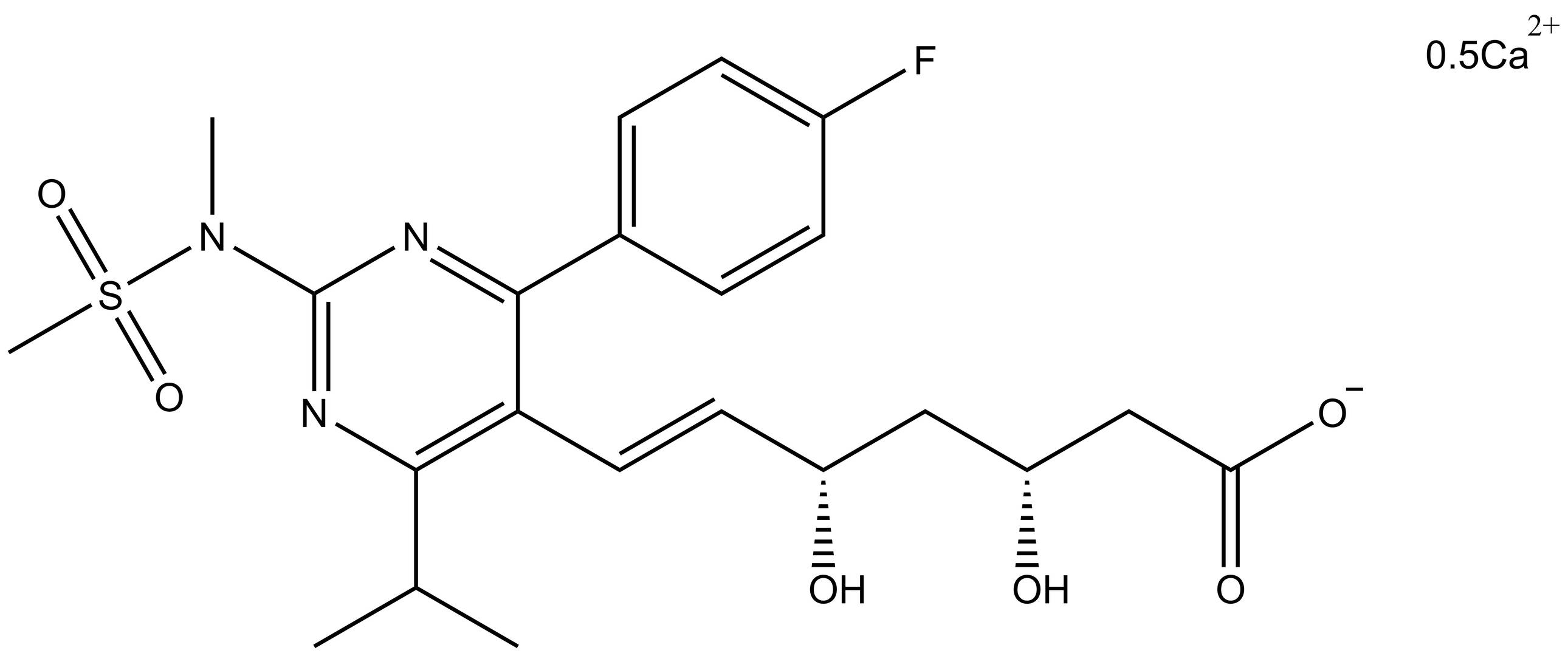 Rosuvastatin (ZD4522) calcium