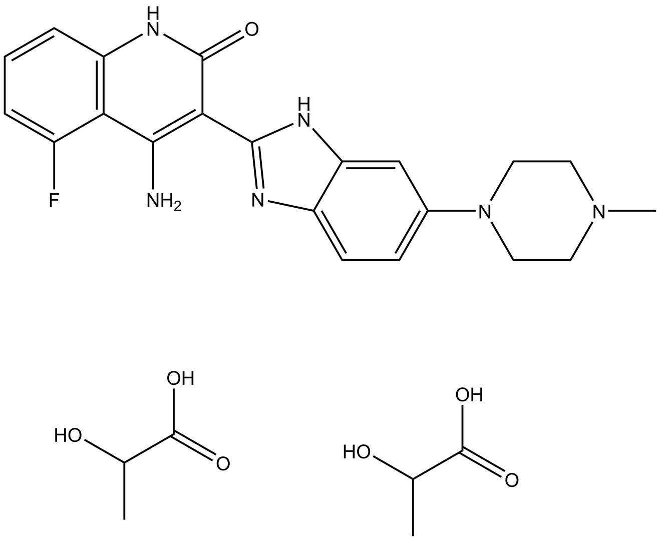 Dovitinib (TKI-258) Dilactic acid