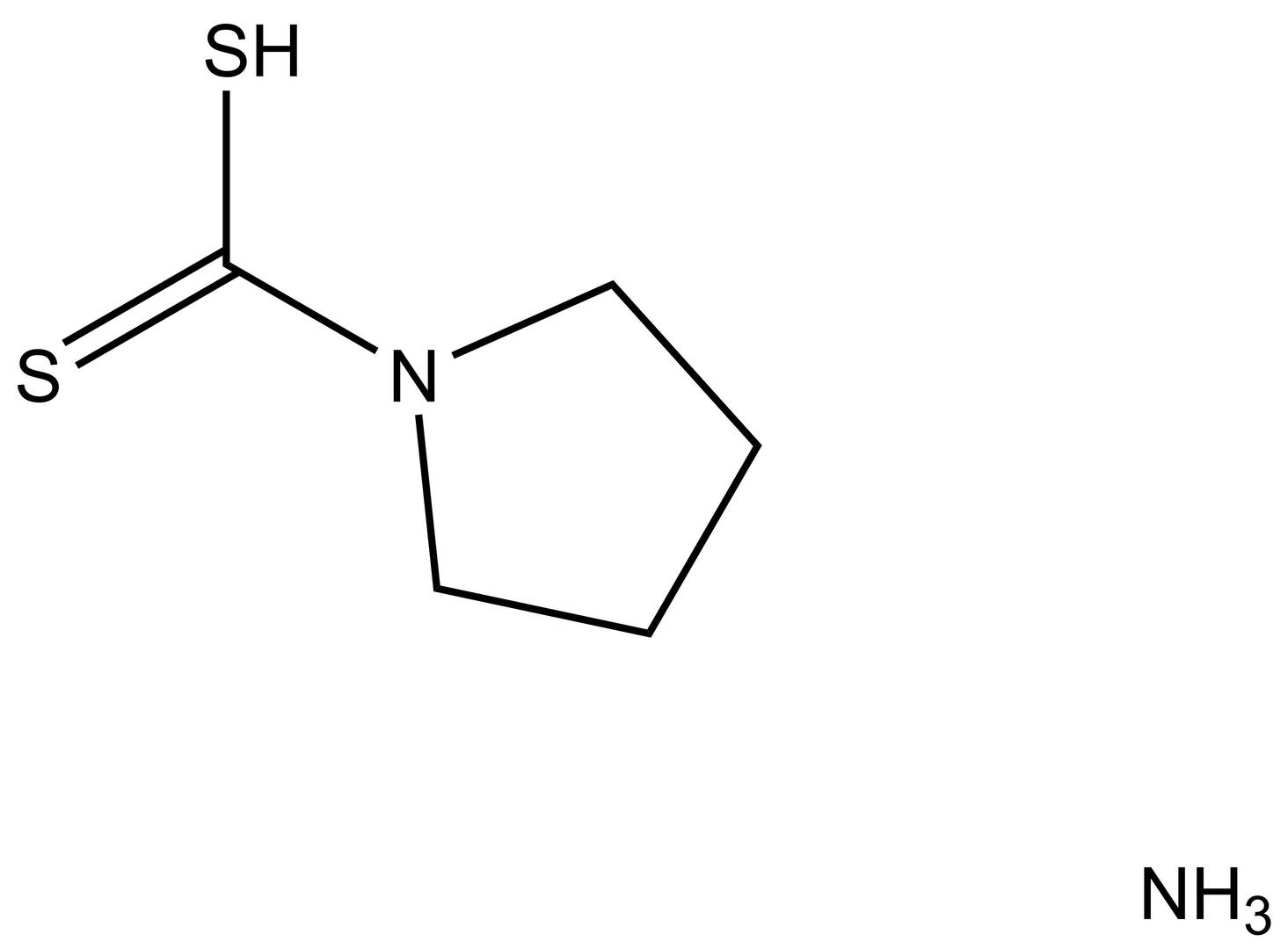 Pyrrolidinedithiocarbamate ammonium
