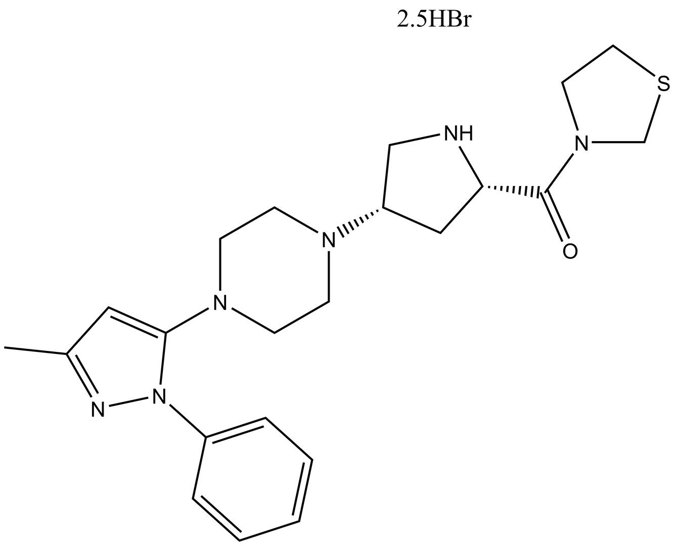 Teneligliptin hydrobromide