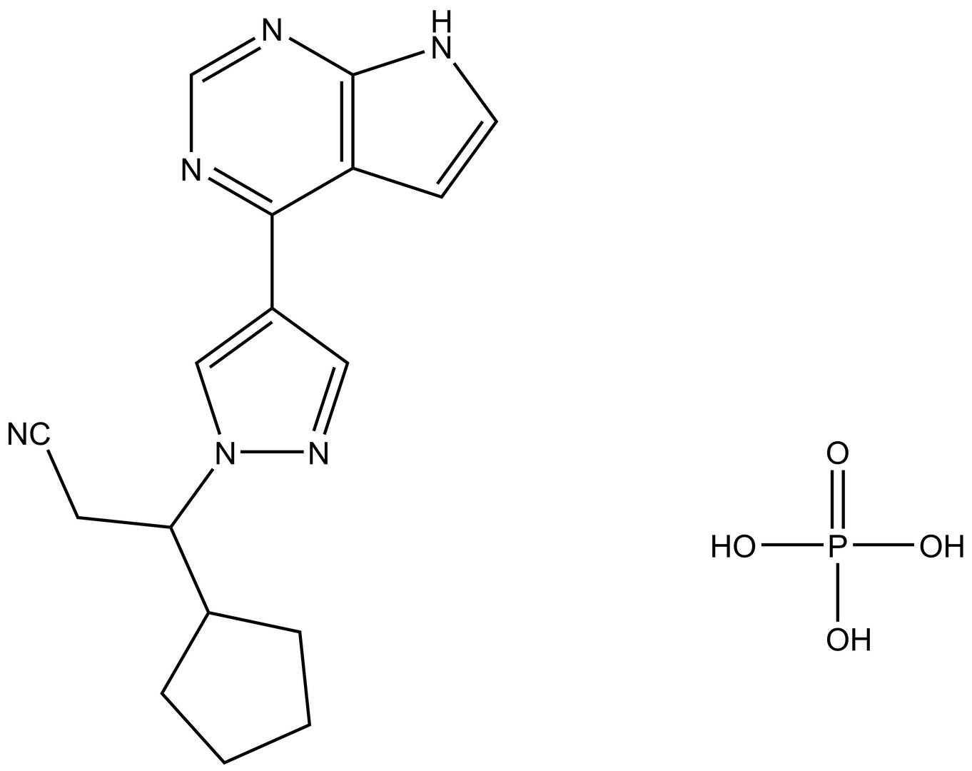 Ruxolitinib phosphate