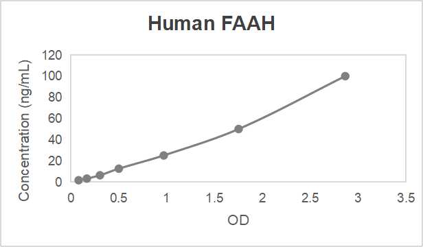 Human fatty-acid amide hydrolase (FAAH) ELISA kit