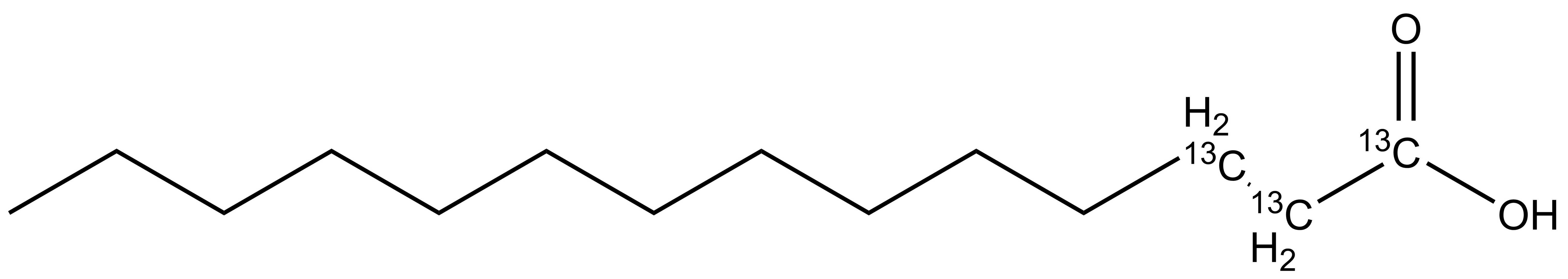 Myristic acid-<sup>13</sup>C<sub>3</sub>