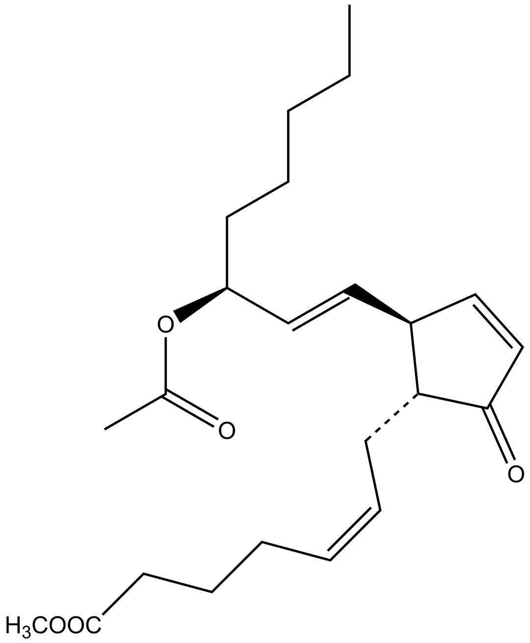 15(S)-acetate PGA2 methyl ester