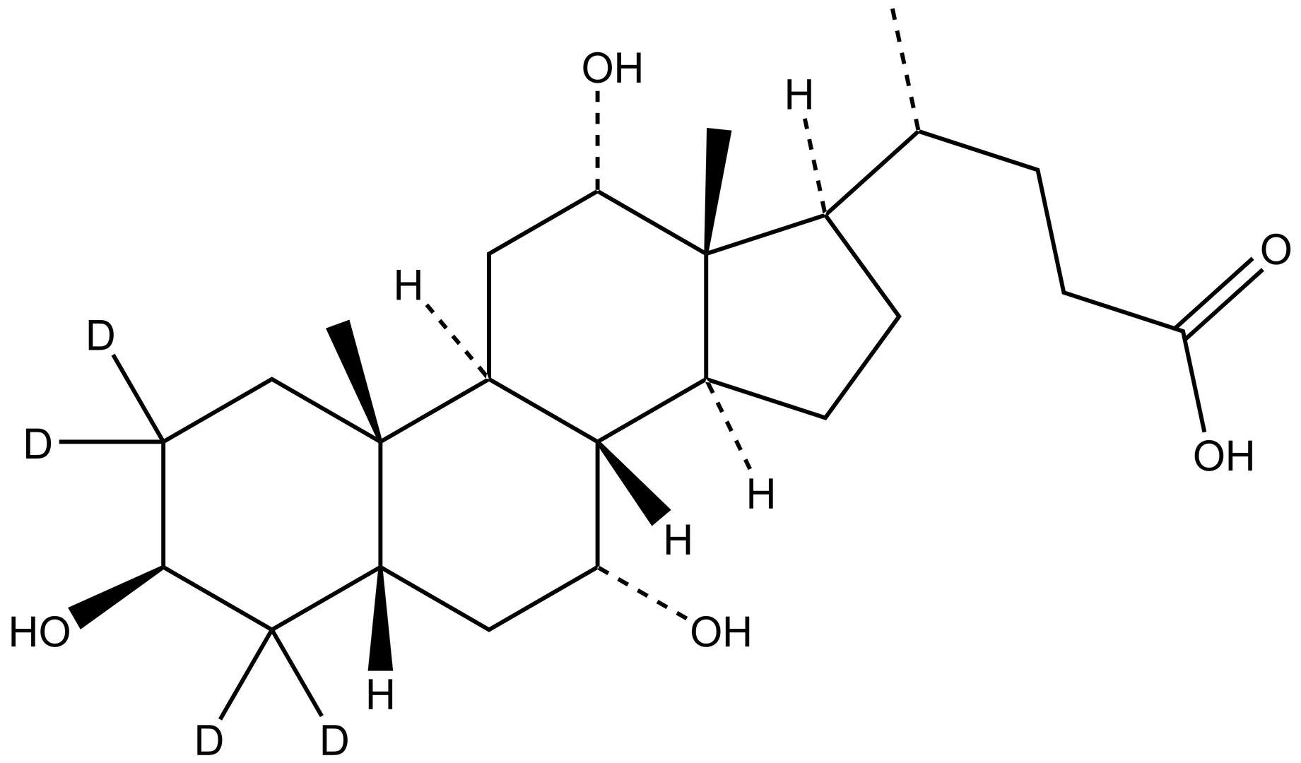 3β-Cholic acid-d<sub>4</sub>