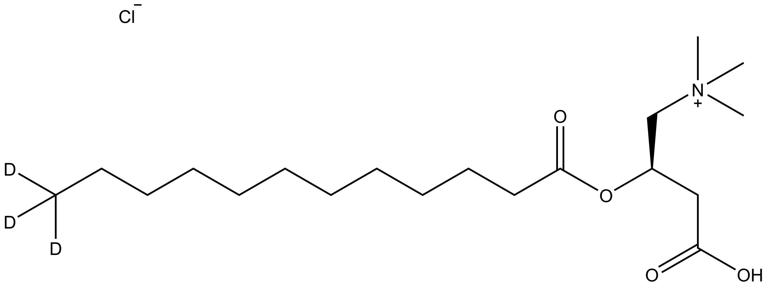 Lauroyl-L-carnitine-12,12,12-d<sub>3</sub> (chloride)