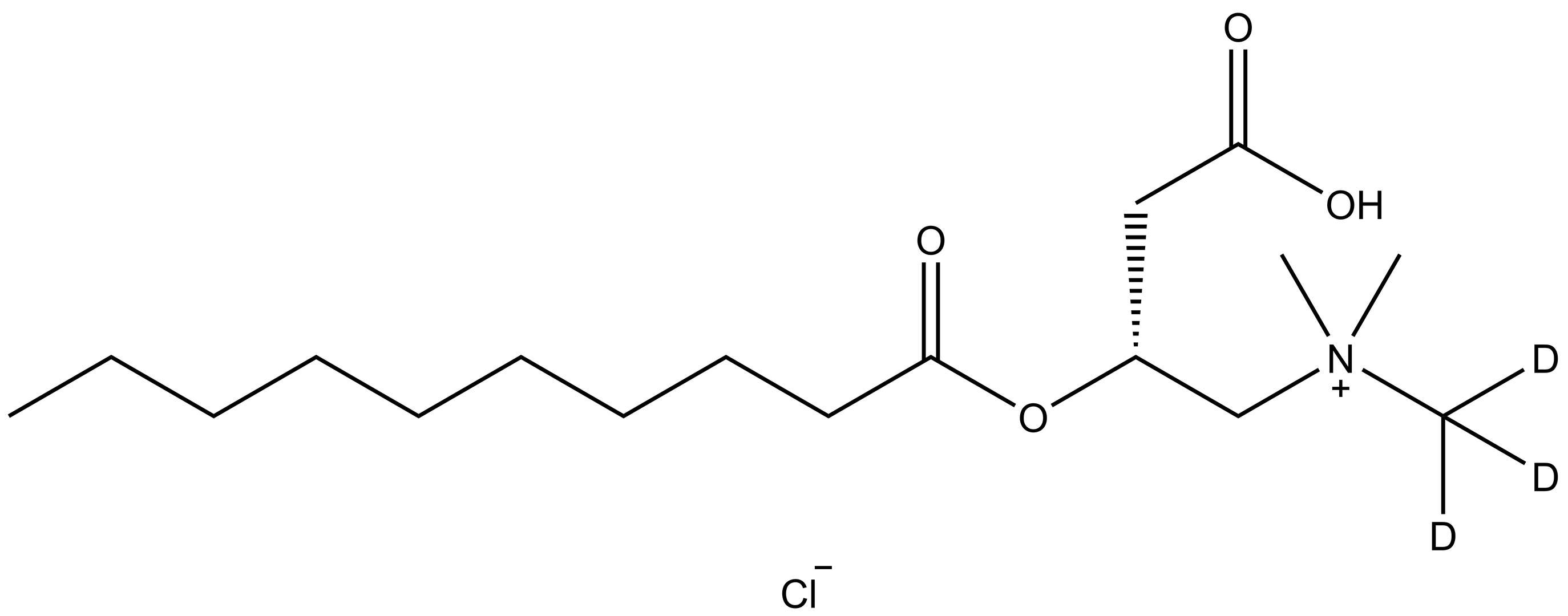 Decanoyl-L-carnitine-d<sub>3</sub> (chloride)