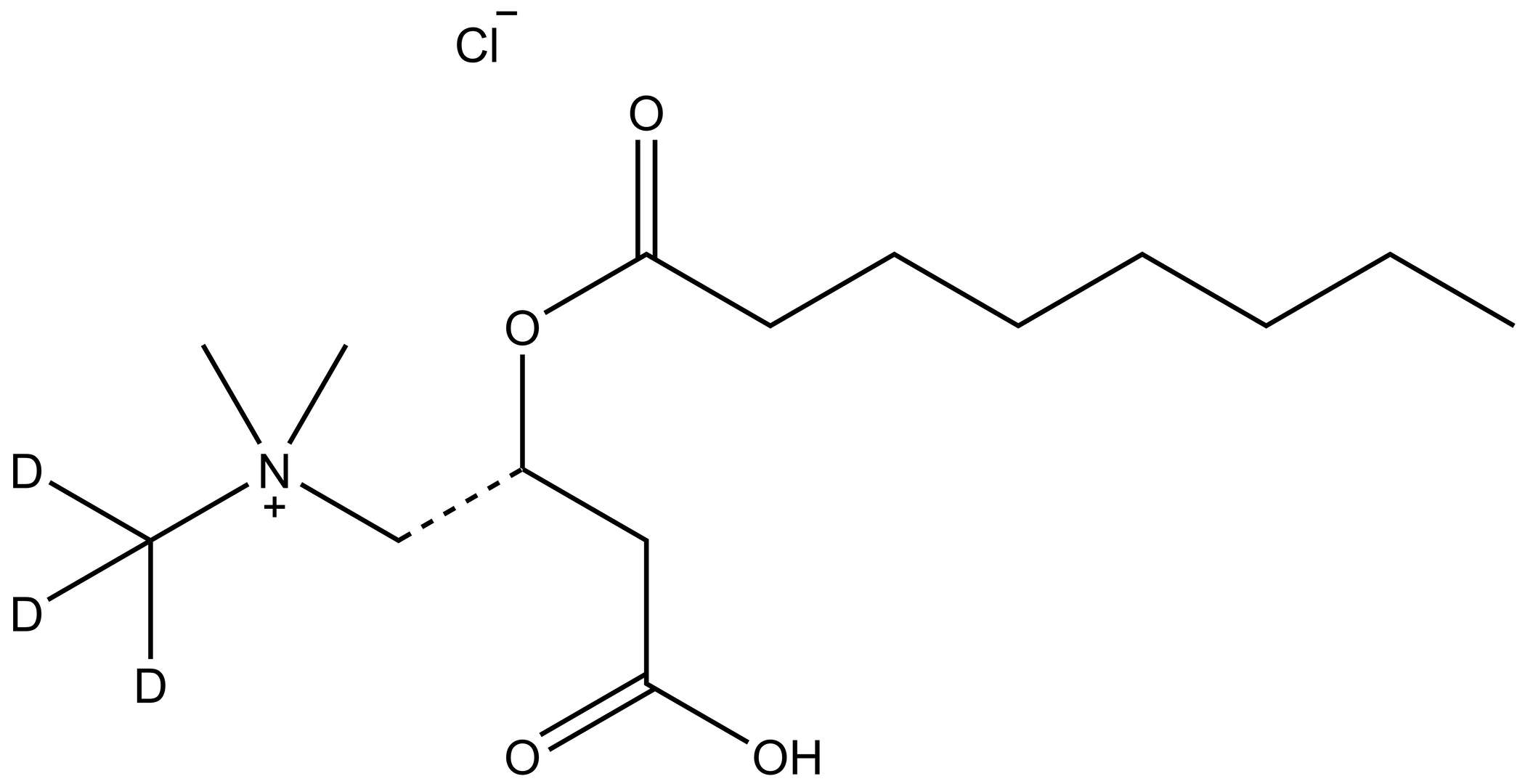 Octanoyl-L-carnitine-d<sub>3</sub> (chloride)