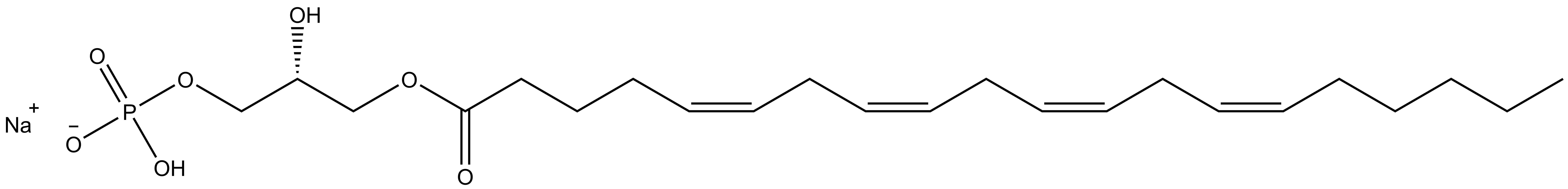 1-Arachidonoyl-2-hydroxy-sn-glycero-3-PA, sodium salt
