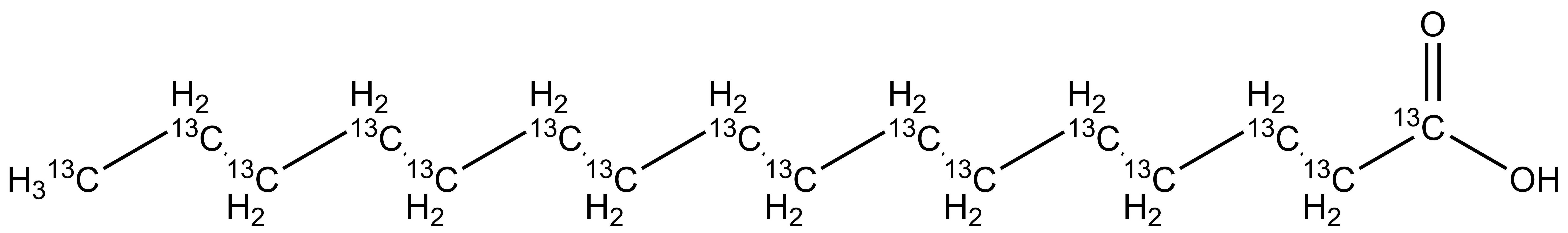 Palmitic acid-<sup>13</sup>C<sub>16</sub>