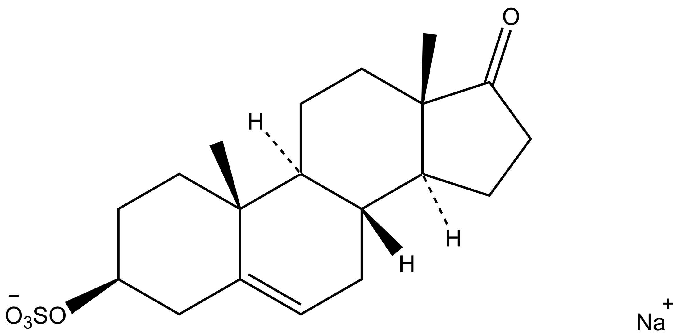 Dehydroepiandrosterone sulfate, sodium salt