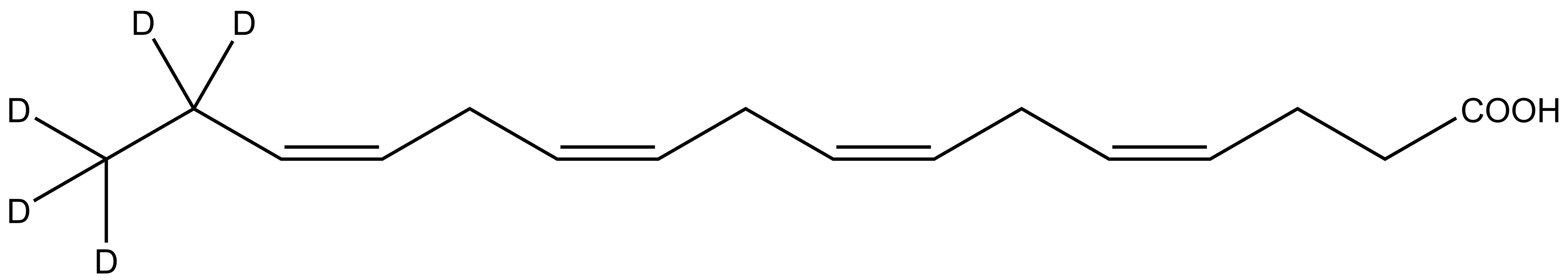 4(Z),7(Z),10(Z),13(Z)-Hexadecatetraenoic acid-d<sub>5</sub>