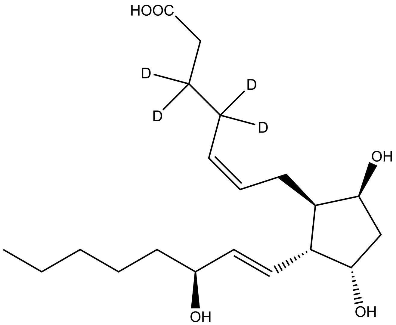11β-PGF2α-d<sub>4</sub>