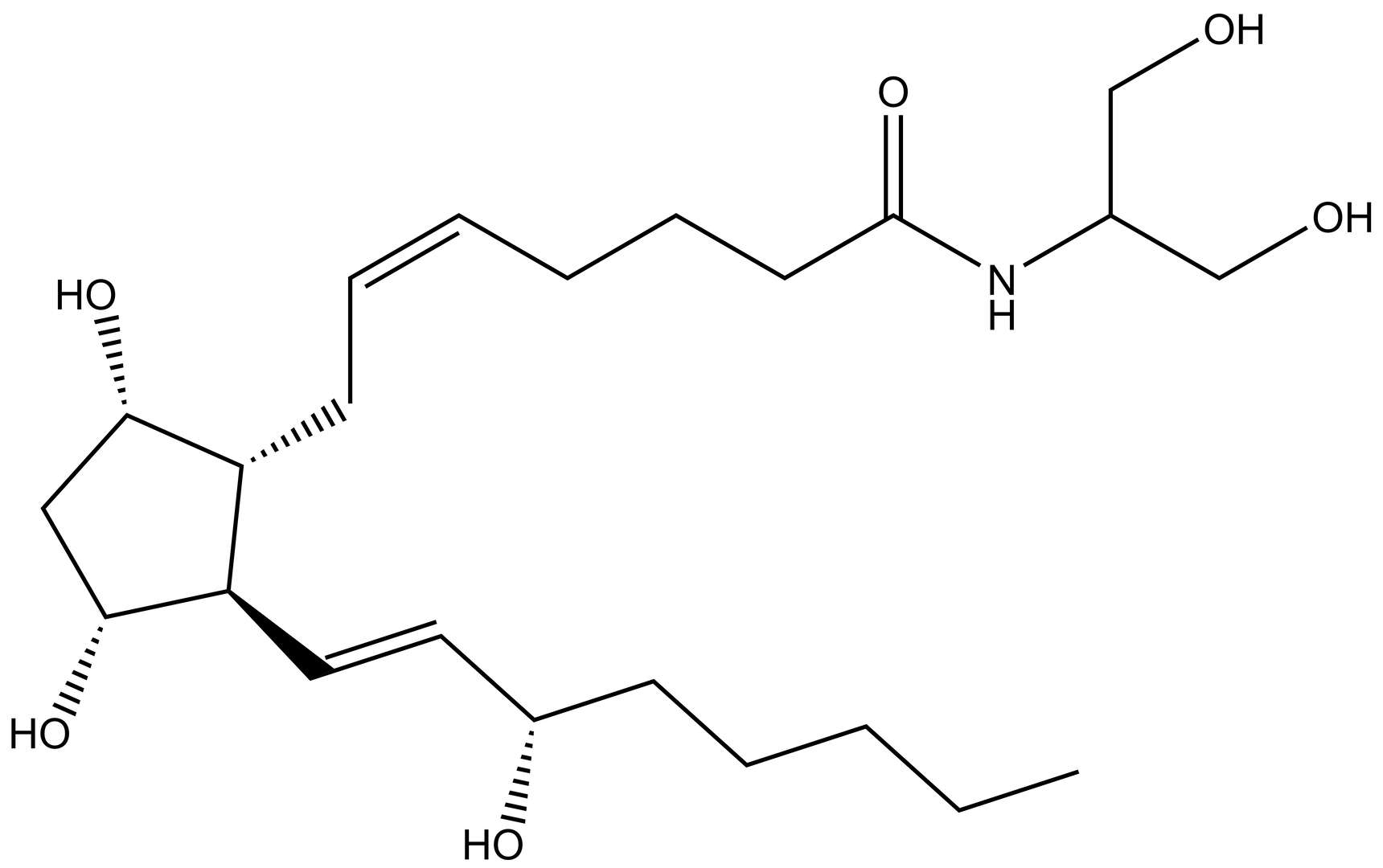 PGF2α serinol amide
