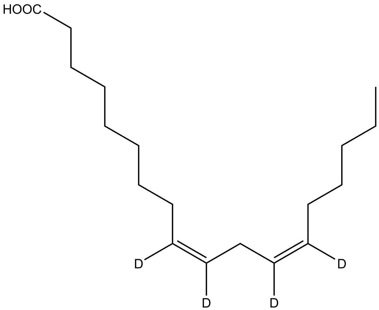 Linoleic acid-d<sub>4</sub>