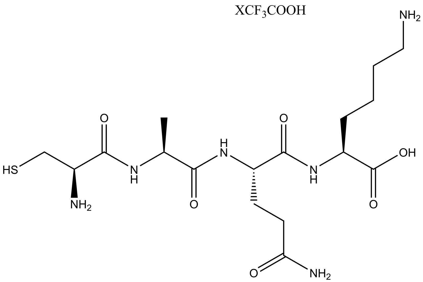 CAQK targeting/delivery peptide, trifluoroacetate salt