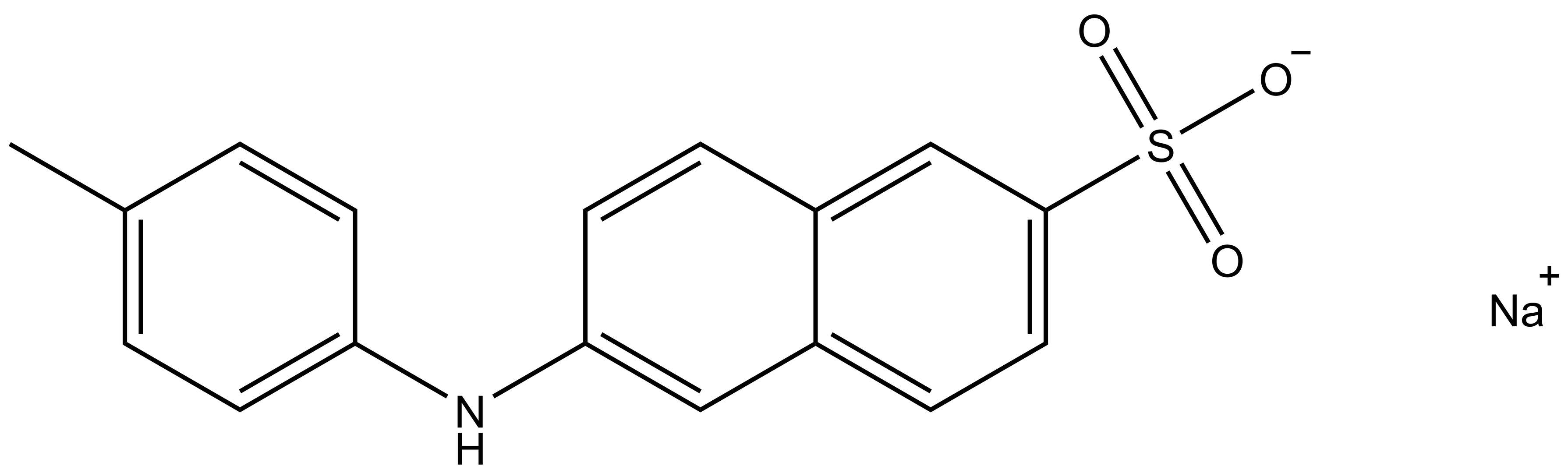2-p-Toluidinylnaphthylene-6-sulfonate, sodium salt