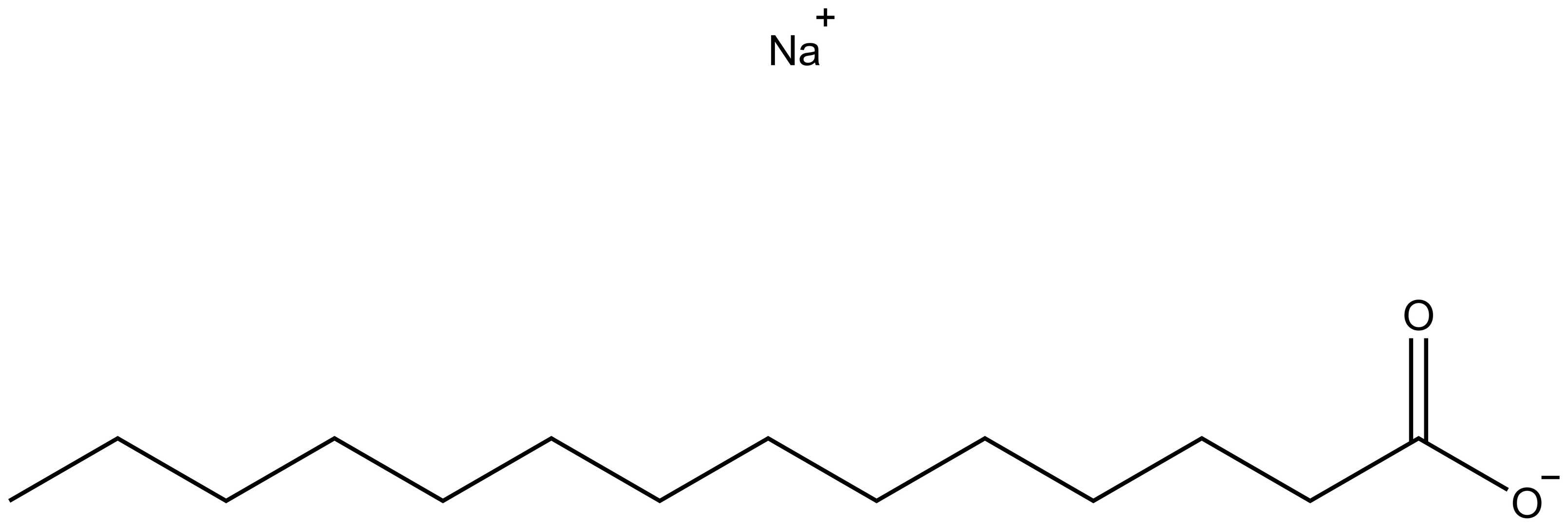 Myristic acid, sodium salt