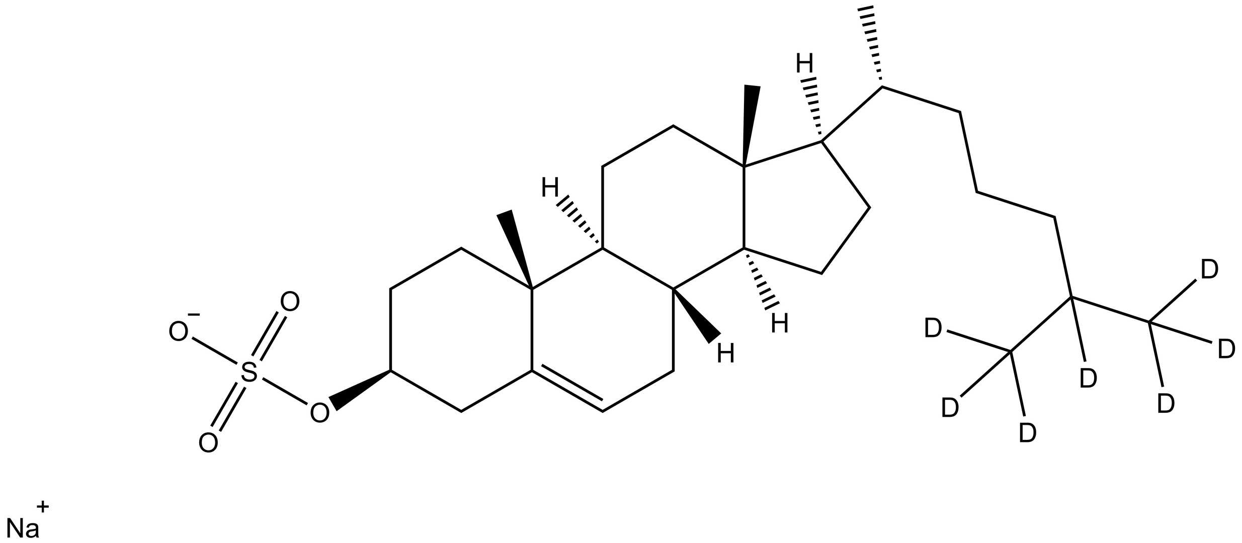 Cholesterol sulfate-d<sub>7</sub>, sodium salt