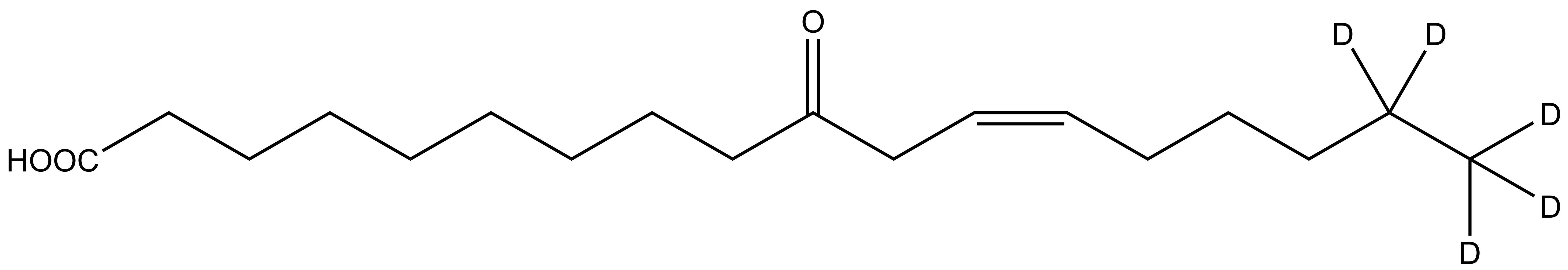 10-oxo-12(Z)-Octadecenoic acid-d<sub>5</sub>