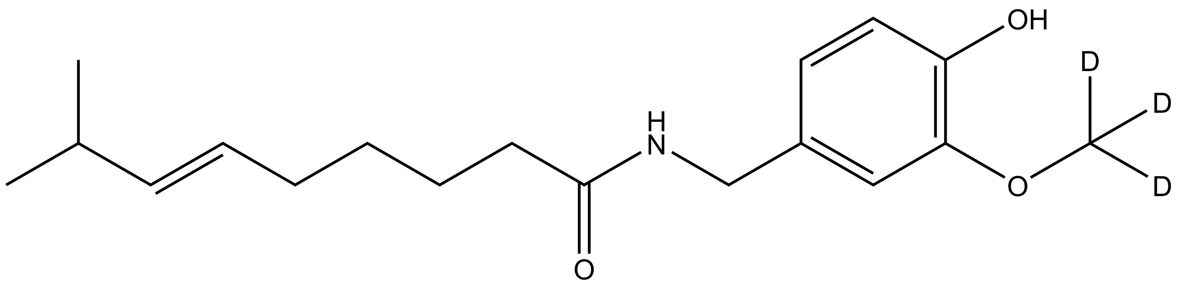 (E/Z)-Capsaicin-d<sub>3</sub>