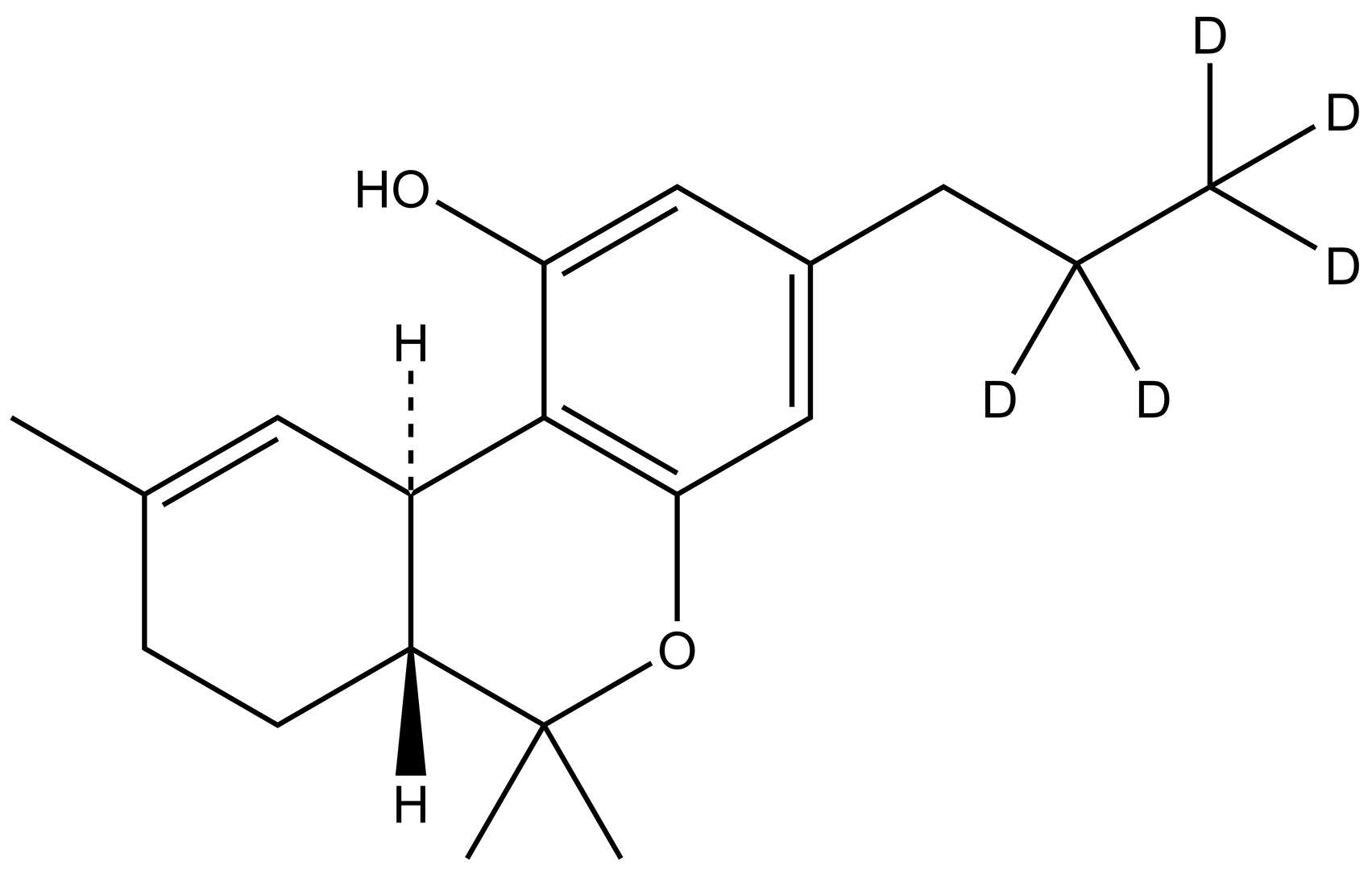 Tetrahydrocannabivarin-d<sub>5</sub>