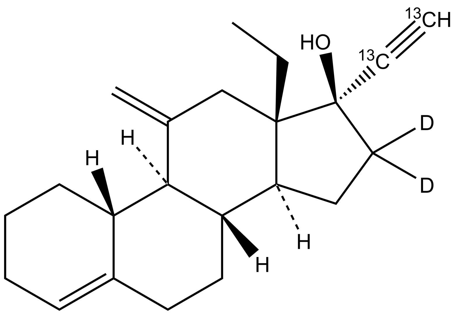 Desogestrel-<sup>13</sup>C<sub>2</sub>-d<sub>2</sub>
