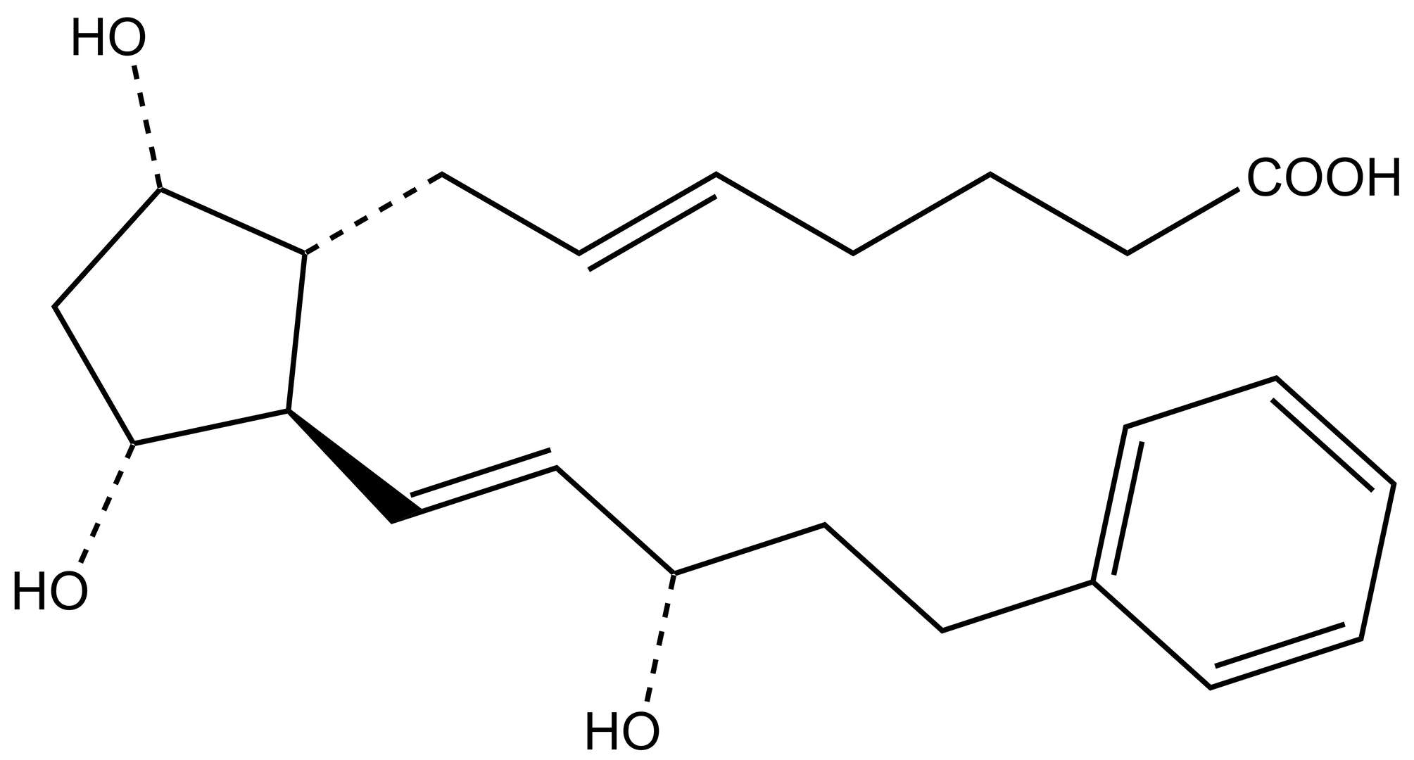 5-trans-17-phenyl trinor PGF2α