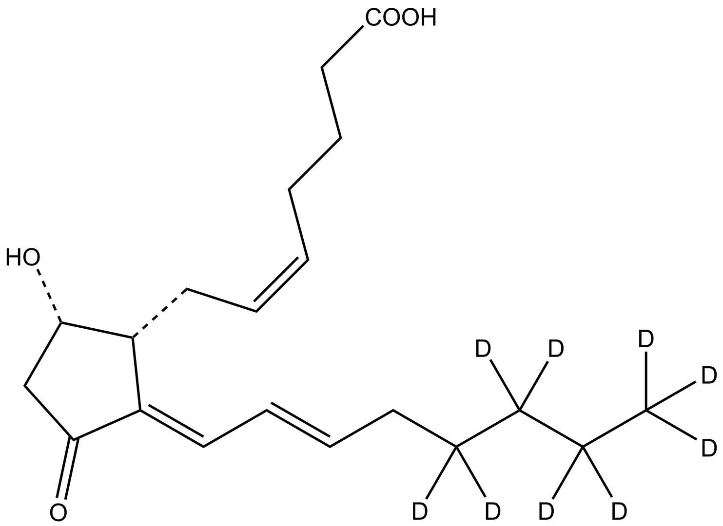 15-deoxy-Δ12,14-PGD2-d<sub>9</sub>