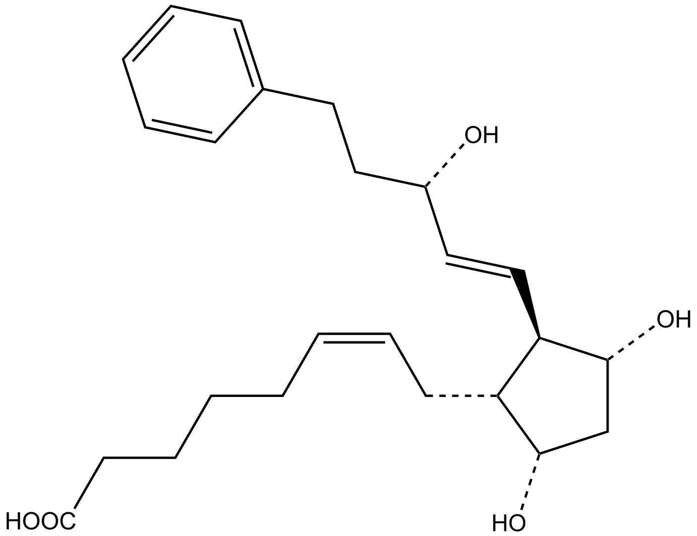 1a-monohomo-17-phenyl trinor PGF2α