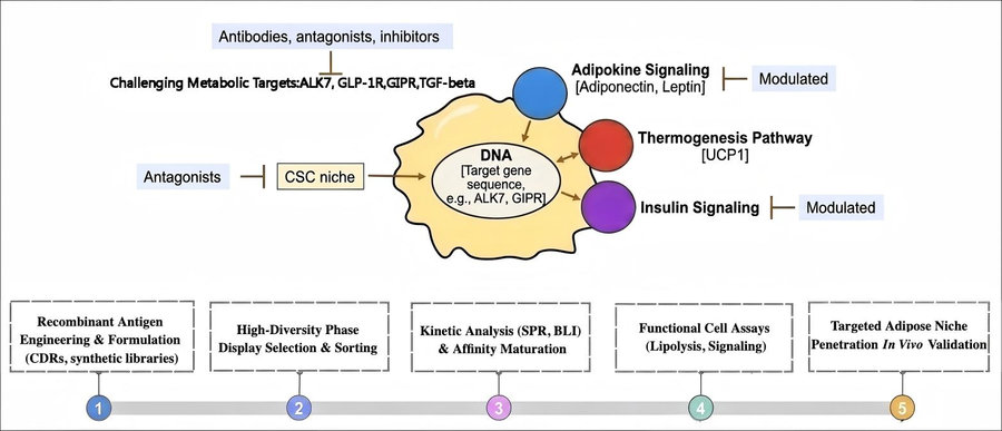 Process of our preclinical ScFv generation service. (Protheragen)