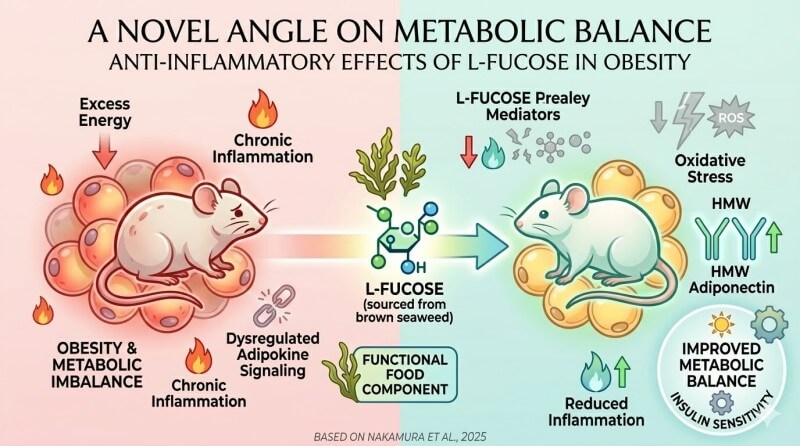 Anti-Inflammatory Effects of L-Fucose in Adipocytes A New Angle on Metabolic Balance in Obesity