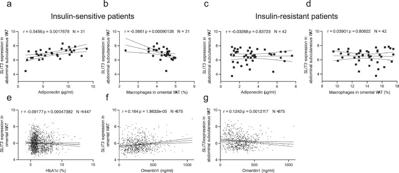 Fig.6 SLIT3 levels in adipose tissue are associated with metabolic status and inflammatory markers in humans. (Serdan, et al., 2026)