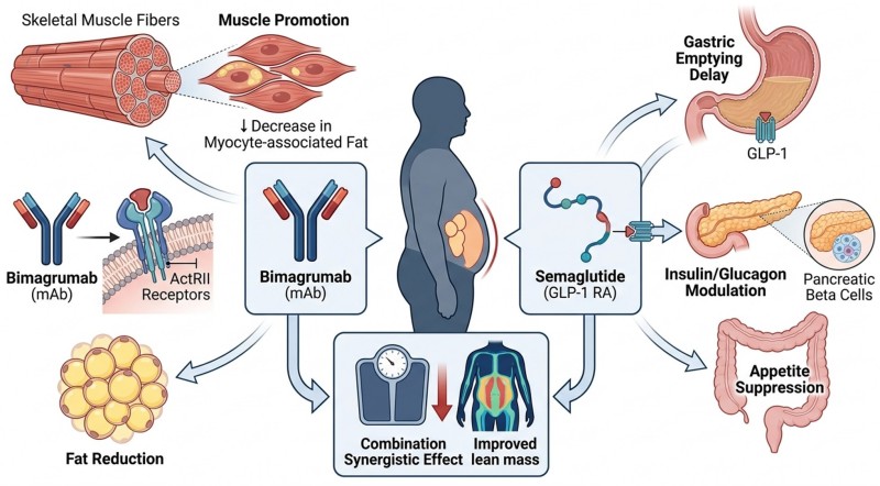 Targeting ActRII and GLP-1 Receptor Agonists: A New Era of High-Quality Weight Loss with Muscle Preservation